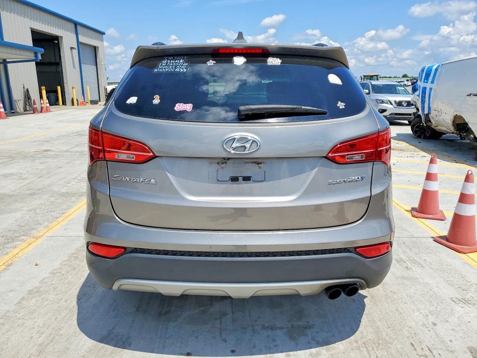 2014 Hyundai Santa fe VIN 5XYZU3LA2EG140716 COPART salvage auction — NORMAL WEAR, Tn - Certificate Of Title, sold $1,800 on 2026-07-23 (photo 6)