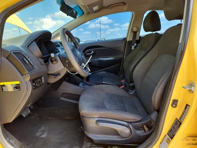 2016 Kia Rio VIN KNADM4A37G6684071 COPART salvage auction — REAR END, Tx - Salvage Vehicle Title, sold $400 on 2026-07-15 (photo 7)