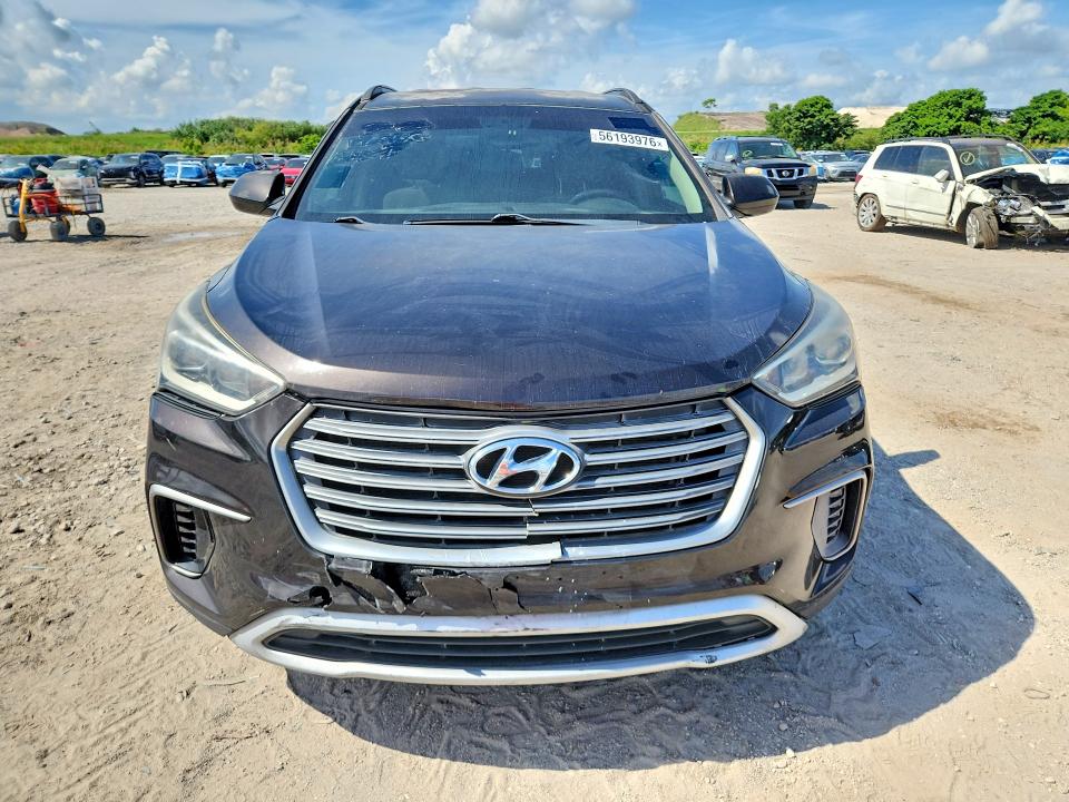 2017 Hyundai Santa fe VIN KM8SM4HF3HU178160 COPART salvage auction — FRONT END, FL - CERTIFICATE OF TITLE, sold $3,450 on 2026-07-28 (photo 5)
