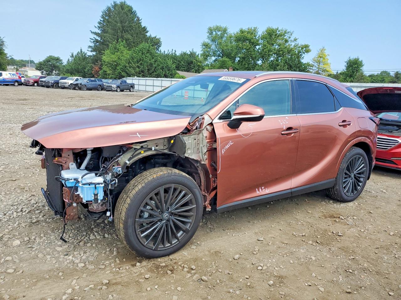 2026 Lexus RX 350 VIN 2T2BAMCA7TC143597 — COPART salvage auction photo