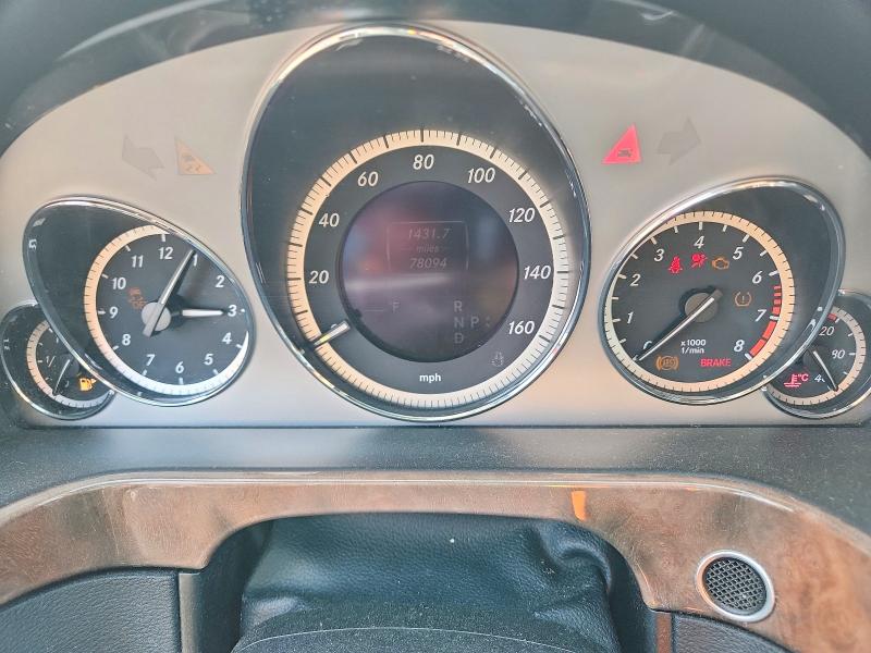 2011 Mercedes-benz E-class VIN WDDHF8HB6BA483504 COPART salvage auction — WATER/FLOOD, Pa - Cert Of Salvage-W=Flood Veh, sold $150 on 2026-07-28 (photo 9)