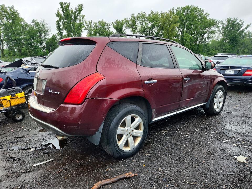 2007 Nissan Murano VIN JN8AZ08W87W651844 COPART salvage auction — SIDE, Ct - Cert Of Title-Salvage, sold $450 on 2026-07-24 (photo 3)