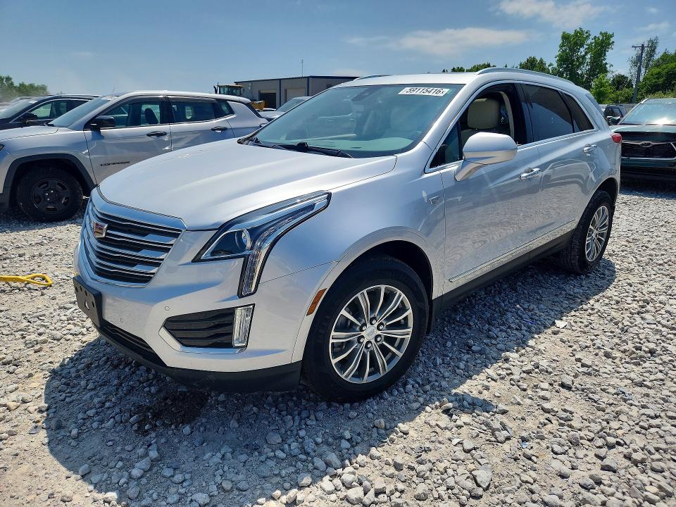 2018 Cadillac Xt5 VIN 1GYKNCRS9JZ123156 COPART salvage auction — FRONT END, Mi - Certificate Of Title, sold $3,250 on 2026-07-23 (photo 1)