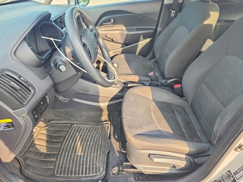 2012 Kia Rio VIN KNADM5A36C6040934 COPART salvage auction — REAR END, Ny - Mv-907A Salvage Certificate, sold $325 on 2026-07-28 (photo 7)