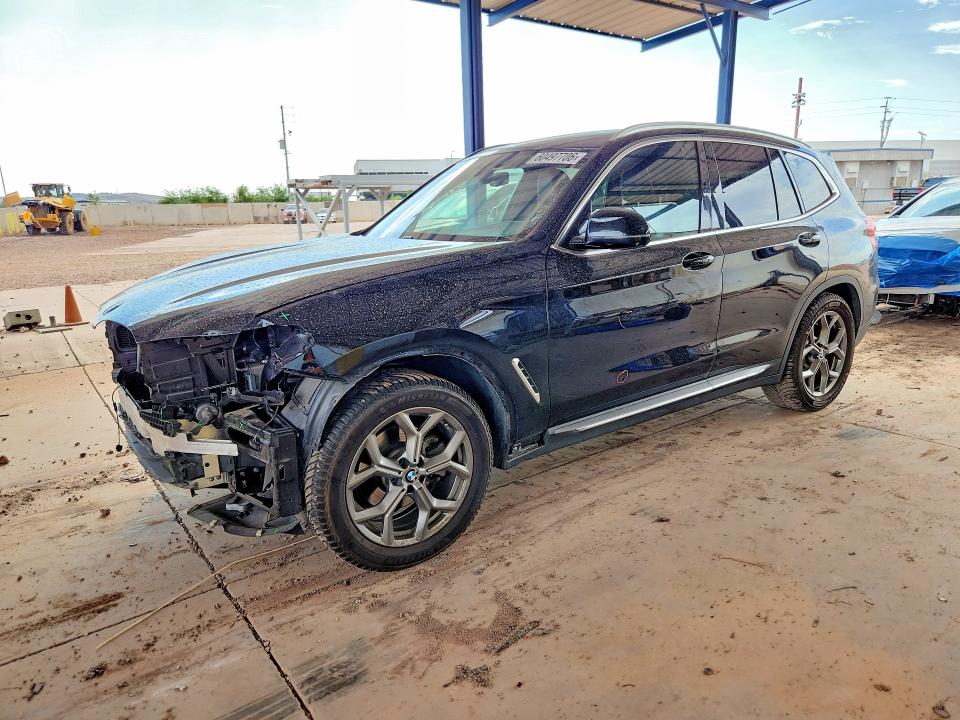 2020 BMW X3 VIN 5UXTY3C09L9D07199 COPART salvage auction — FRONT END, Az - Cert Of Title - Salvage, sold $225 on 2026-07-21 (photo 1)