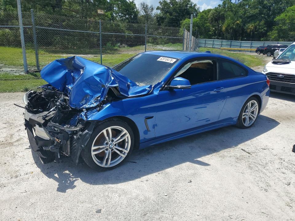 2014 BMW VIN WBA3N7C53EK221244 COPART salvage auction — FRONT END, Fl - Certificate Of Title (P), sold $675 on 2026-08-26 (photo 1)