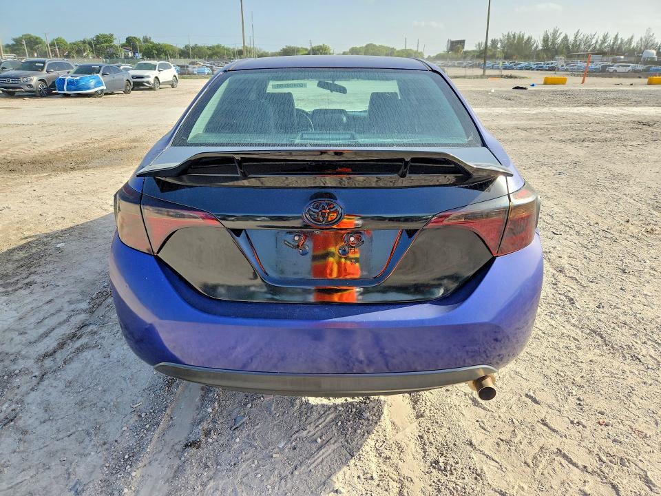 2016 Toyota Corolla VIN 5YFBURHE1GP404815 COPART salvage auction — MINOR DENT/SCRATCHES, FL - CERTIFICATE OF TITLE (P), sold $4,900 on 2026-07-25 (photo 6)