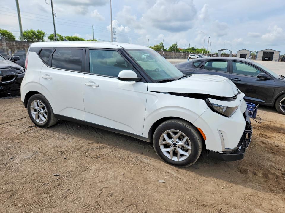 2025 Kia Soul VIN KNDJ23AU7S7261430 COPART salvage auction — FRONT END, NY - CERTIFICATE OF TITLE, sold $10,100 on 2026-07-20 (photo 4)