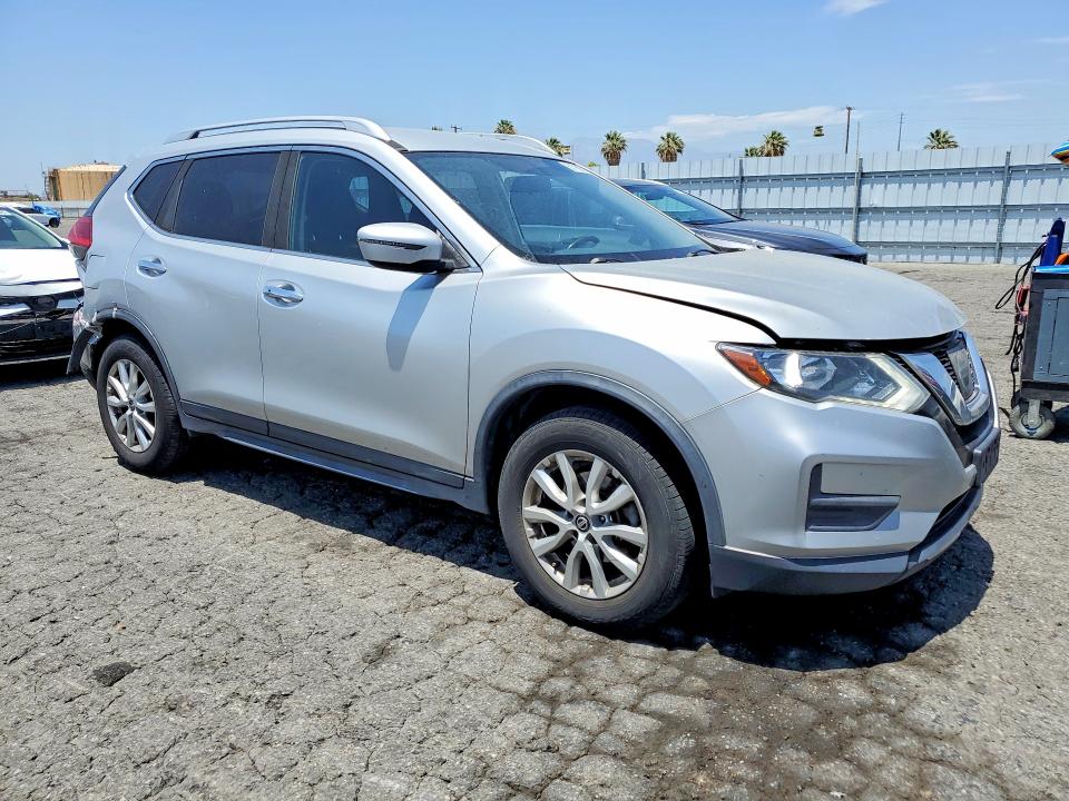 2017 Nissan Rogue VIN JN8AT2MT8HW396011 COPART salvage auction — REAR END, Ca - Lien Papers-Salvage Or Ac, sold $1,250 on 2026-07-30 (photo 4)