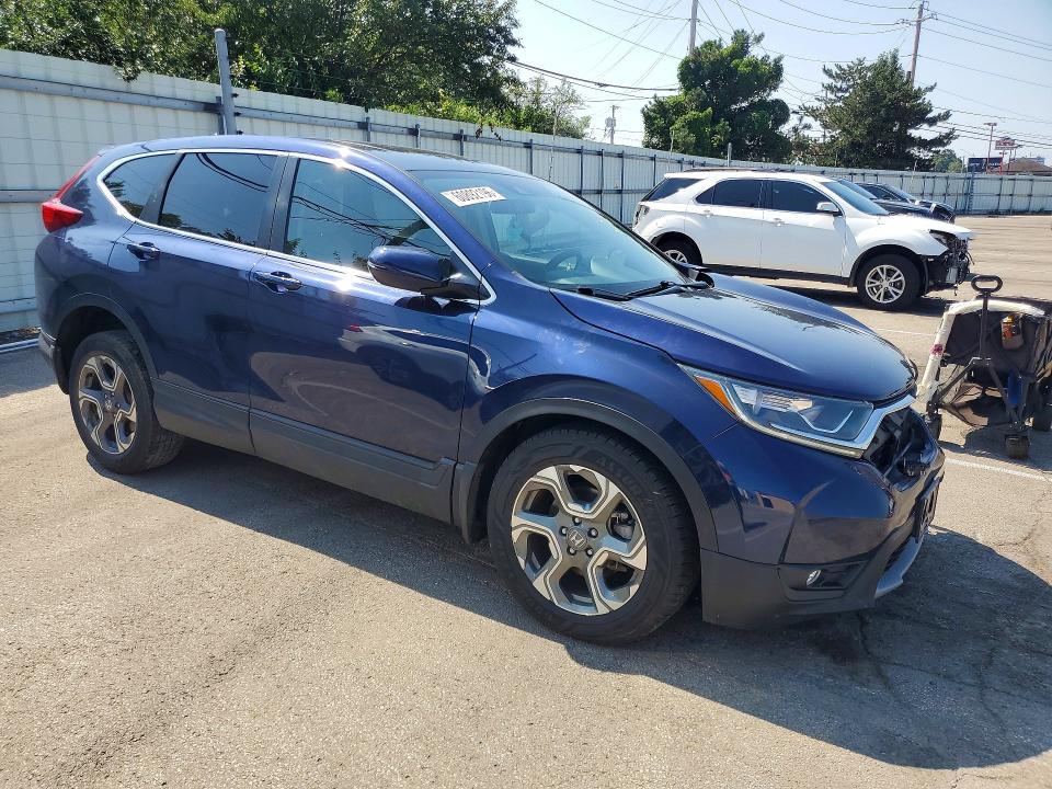 2018 Honda Cr-v VIN 7FARW2H50JE091425 COPART salvage auction — FRONT END, Oh - Cert Of Title-Salvage, sold $150 on 2026-07-29 (photo 4)