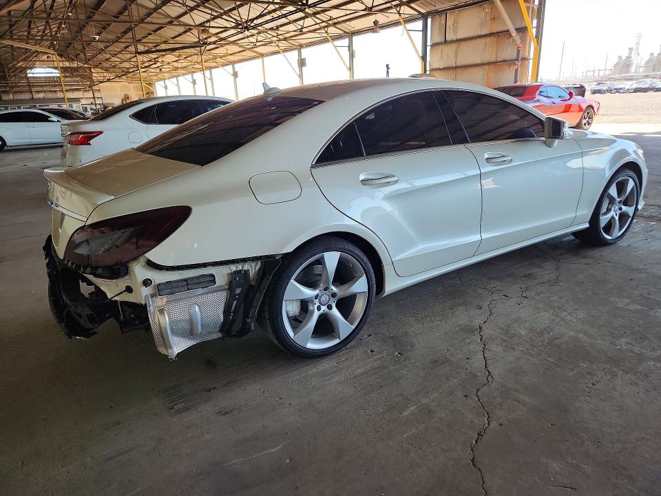 2014 Mercedes-benz Cls-klasse VIN WDDLJ7DB5EA104781 COPART salvage auction — REAR END, Sc - Salvage Title, sold $250 on 2026-07-29 (photo 3)