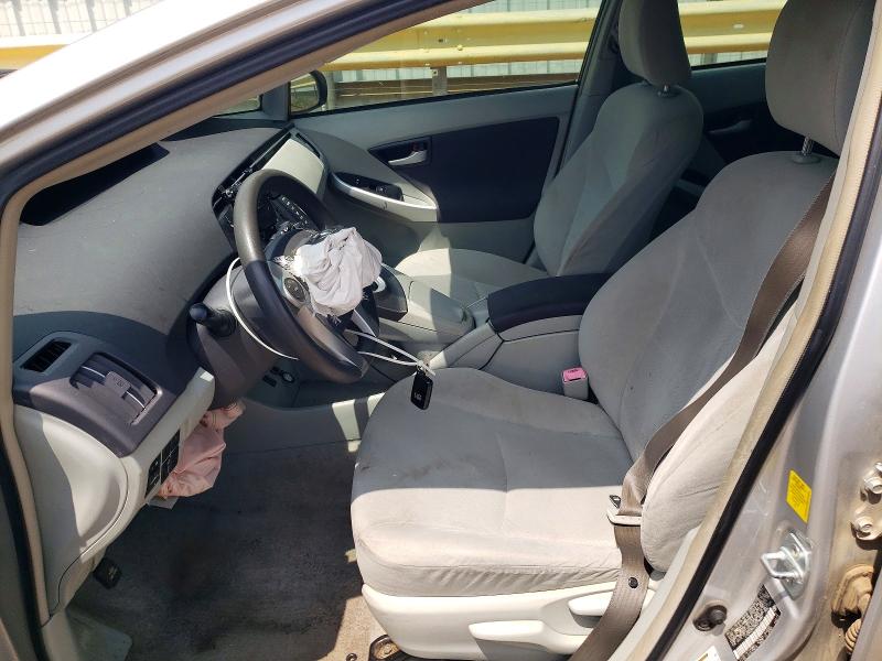 2011 Toyota Prius VIN JTDKN3DU3B0278483 COPART salvage auction — FRONT END, Va - Cert Of Title - Salvage, sold $1,900 on 2026-07-31 (photo 7)