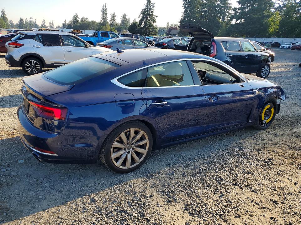 2018 Audi A5 VIN WAUBNCF58JA048420 COPART salvage auction — FRONT END, Wa - Bill Of Sale, sold $3,050 on 2026-07-31 (photo 3)