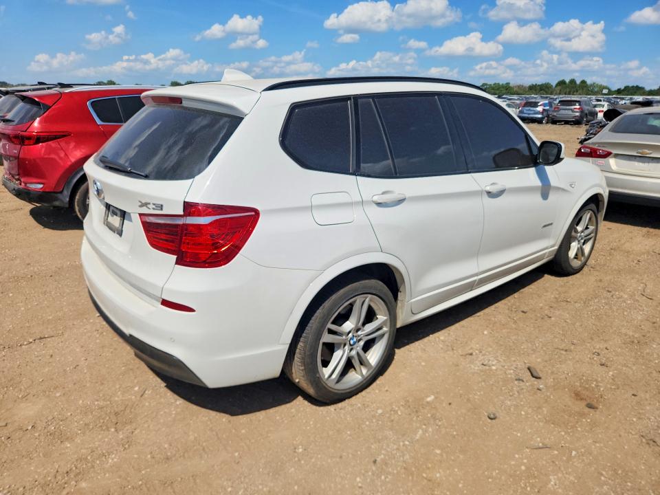 2014 BMW X3 VIN 5UXWX9C50E0D15729 COPART salvage auction — MECHANICAL, Il - Certificate Of Title, sold $1,250 on 2026-07-28 (photo 3)