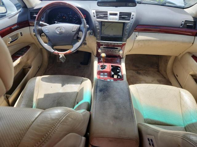 2010 Lexus Ls 460 VIN JTHCL5EF5A5007141 COPART salvage auction — FRONT END, Fl - Certificate Of Title (P), sold $775 on 2026-07-31 (photo 8)
