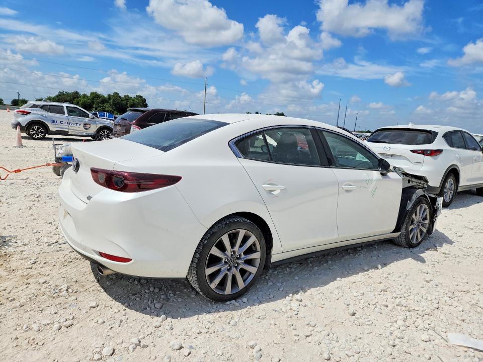 2021 Mazda VIN JM1BPABLXM1319598 COPART salvage auction — FRONT END, Tx - Salvage Vehicle Title, sold $3,250 on 2026-07-16 (photo 3)