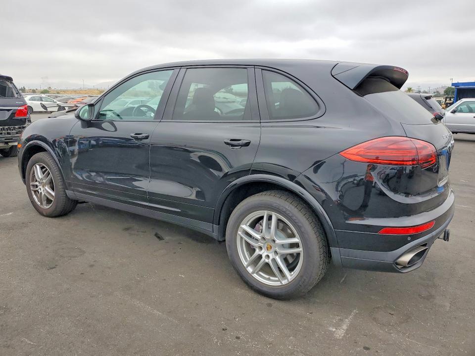 2018 Porsche Cayenne VIN WP1AA2A28JKA07635 COPART salvage auction — SIDE, Ca - Salvage Certificate, sold $7,000 on 2026-07-22 (photo 2)