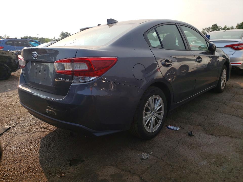 2018 Subaru Impreza VIN 4S3GKAD61J3618845 COPART salvage auction — WATER/FLOOD, Salvage Title, sold $2,139 on 2026-07-21 (photo 3)
