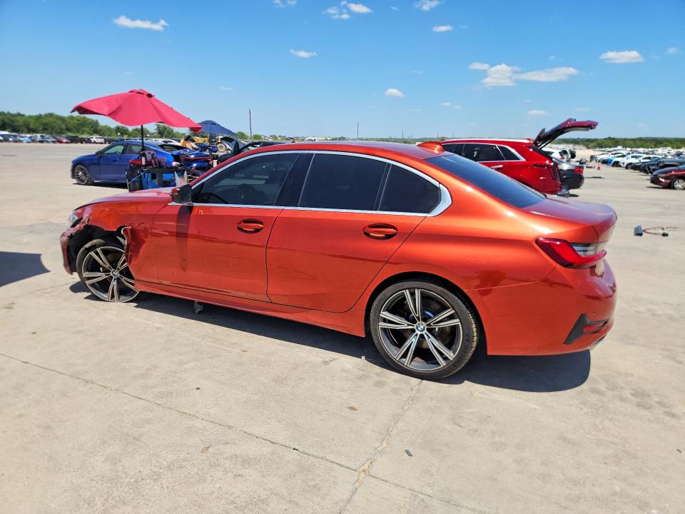 2021 BMW VIN 3MW5R1J01M8B72630 COPART salvage auction — SIDE, Tx - Salvage Vehicle Title, sold $7,100 on 2026-08-27 (photo 2)
