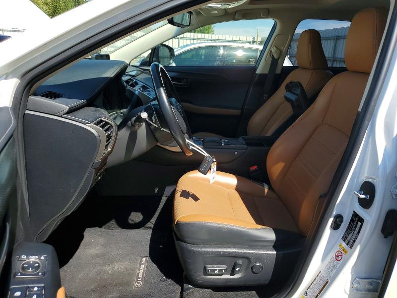 2018 Lexus Nx VIN JTJBARBZ9J2170205 COPART salvage auction — FRONT END, WA - BILL OF SALE, sold $4,700 on 2026-07-27 (photo 7)
