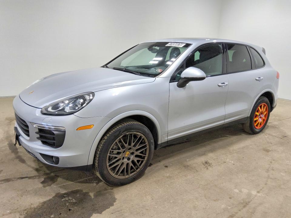 2017 Porsche Cayenne VIN WP1AA2A23HKA86464 COPART salvage auction — MINOR DENT/SCRATCHES, WV - CERTIFICATE OF TITLE, sold $10,200 on 2026-07-30 (photo 1)