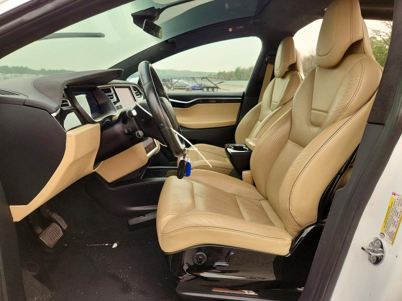 2016 Tesla Model x VIN 5YJXCBE28GF013425 COPART salvage auction — SIDE, Ny - Mv-907A Salvage Certificate, sold $6,600 on 2026-07-20 (photo 7)