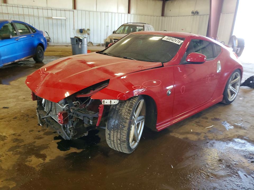 2010 Nissan 370z VIN JN1AZ4EHXAM500079 COPART salvage auction — FRONT END, MI - CERTIFICATE OF TITLE, sold $1,050 on 2026-07-24 (photo 1)