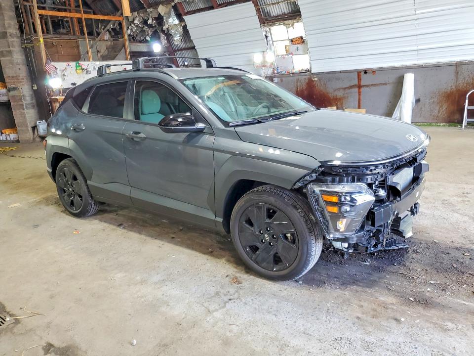 2026 Hyundai Kona VIN KM8HF3AB0TU424564 COPART salvage auction — FRONT END, Ny - Mv-907A Salvage Certificate, sold $7,400 on 2026-08-17 (photo 4)