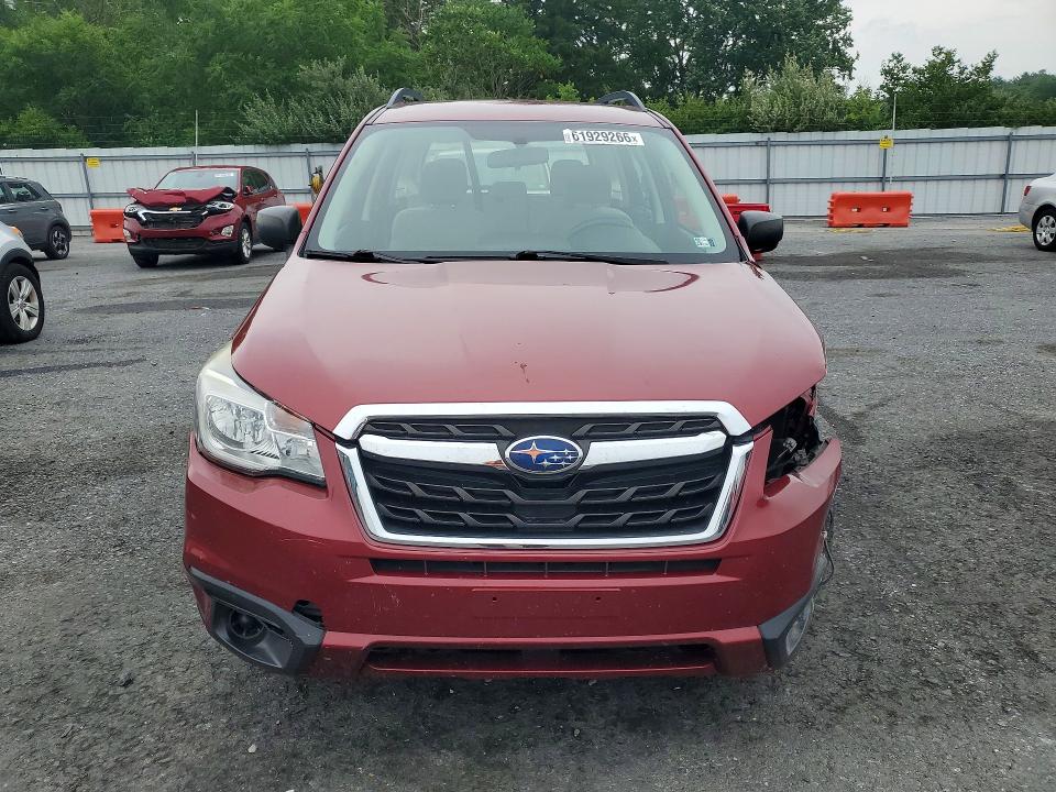 2018 Subaru Forester VIN JF2SJABC7JH478939 COPART salvage auction — FRONT END, PA - CERTIFICATE OF SALVAGE, sold $1,100 on 2026-07-28 (photo 5)