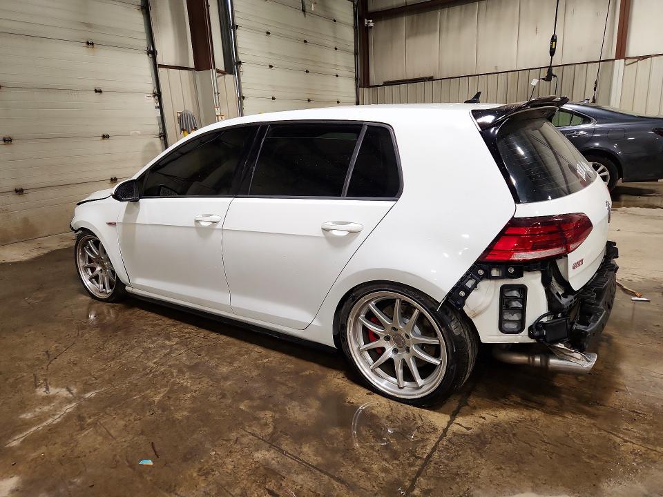 2019 Volkswagen Gti VIN 3VW5T7AU1KM020455 COPART salvage auction — FRONT END, Pa - Certificate Of Salvage, sold $1,350 on 2026-08-25 (photo 2)