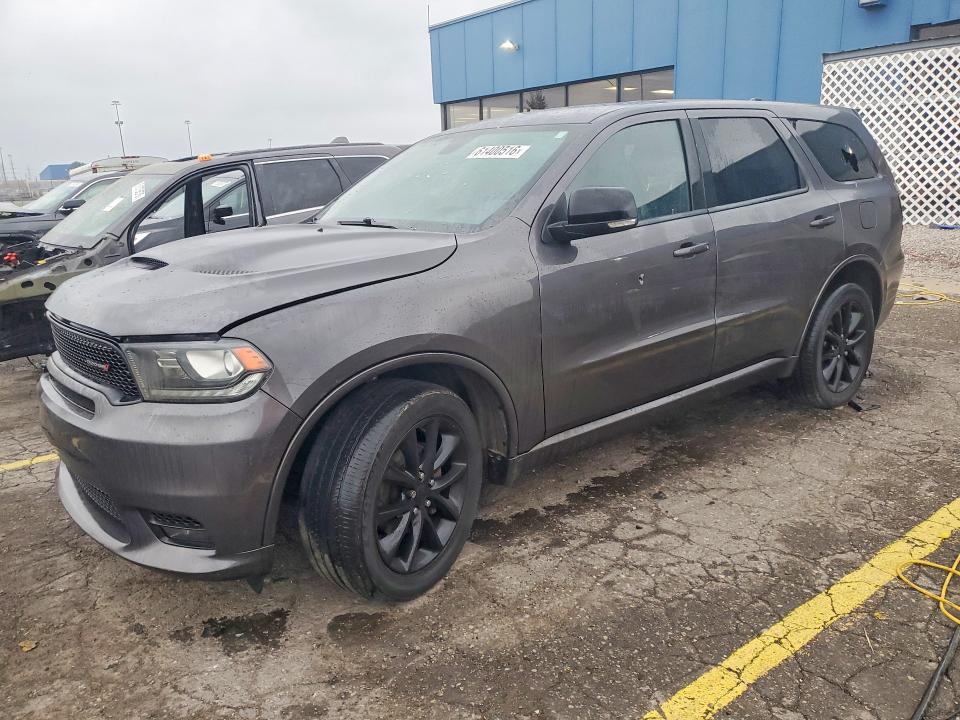 2018 Dodge Durango VIN 1C4RDJDG5JC416649 COPART salvage auction — VANDALISM, Salvage Title, sold $8,100 on 2026-08-25 (photo 1)