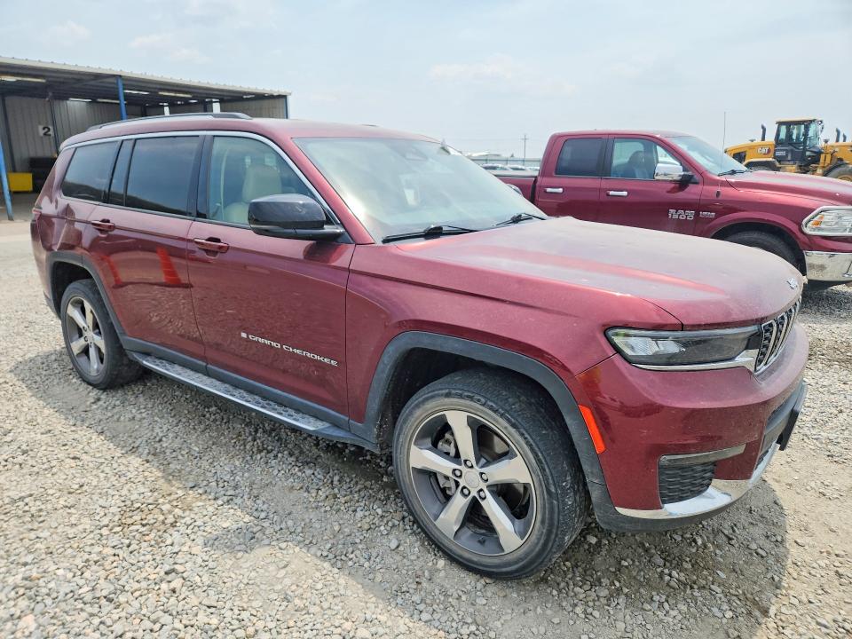2022 Jeep Cherokee VIN 1C4RJKBG4N8550482 COPART salvage auction — HAIL, Co - Certificate Of Title, sold $10,000 on 2026-07-28 (photo 4)