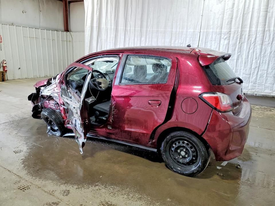 2024 Mitsubishi Mirage VIN ML32AUHJ8RH028365 COPART salvage auction — FRONT END, Fl - Certificate Of Destruction (P), sold $175 on 2026-07-22 (photo 2)