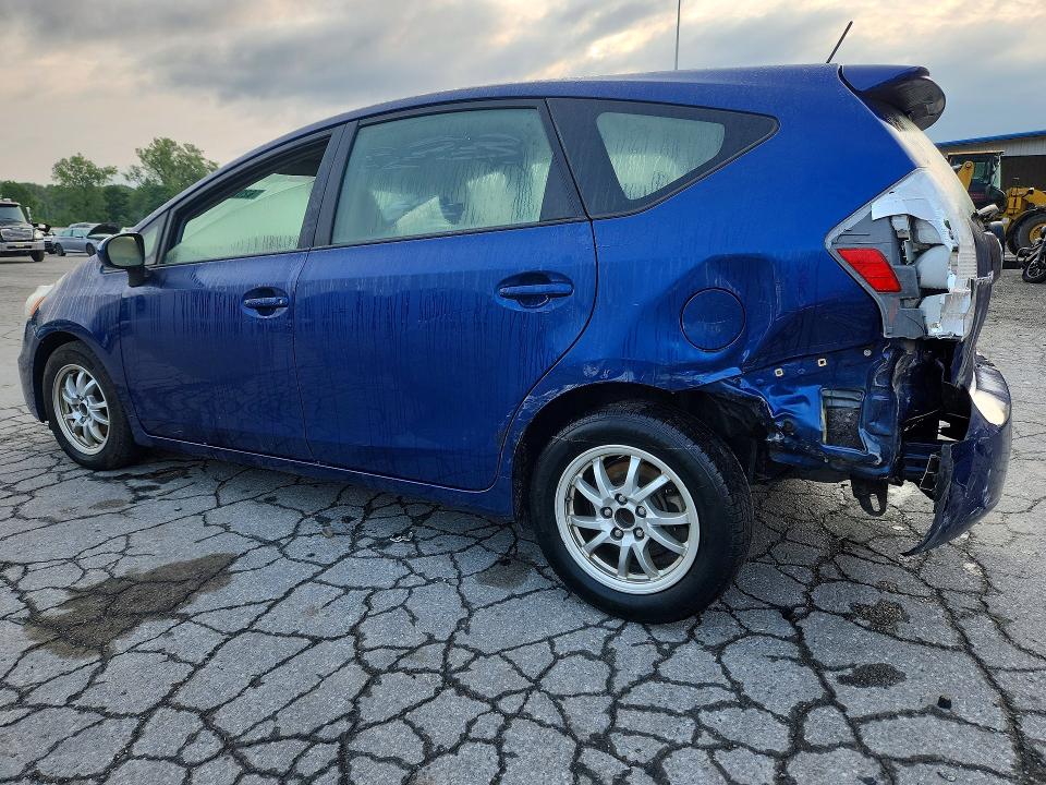 2013 Toyota Prius VIN JTDZN3EU6D3278489 COPART salvage auction — REAR END, Ny - Mv-907A Salvage Certificate, sold $425 on 2026-07-28 (photo 2)