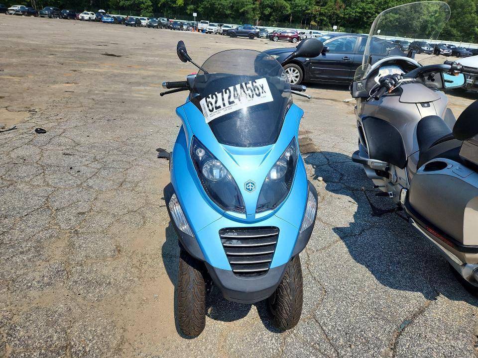 2007 Piaggio Mp3 VIN ZAPM479M775002649 COPART salvage auction — NORMAL WEAR, GA - CERTIFICATE OF TITLE, sold $375 on 2026-08-11 (photo 2)