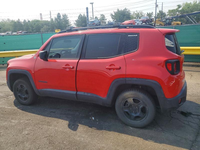2017 Jeep Renegade VIN ZACCJBAB0HPG03784 COPART salvage auction — MINOR DENT/SCRATCHES, Co - Dis/Dlr/Exp Only Clean Title, sold $550 on 2026-07-09 (photo 2)