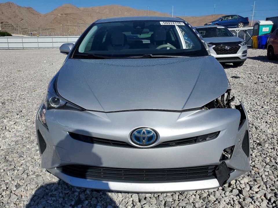 2018 Toyota Prius VIN JTDKBRFU5J3582677 COPART salvage auction — FRONT END, Nv - Salvage Title, sold $3,850 on 2026-07-20 (photo 5)