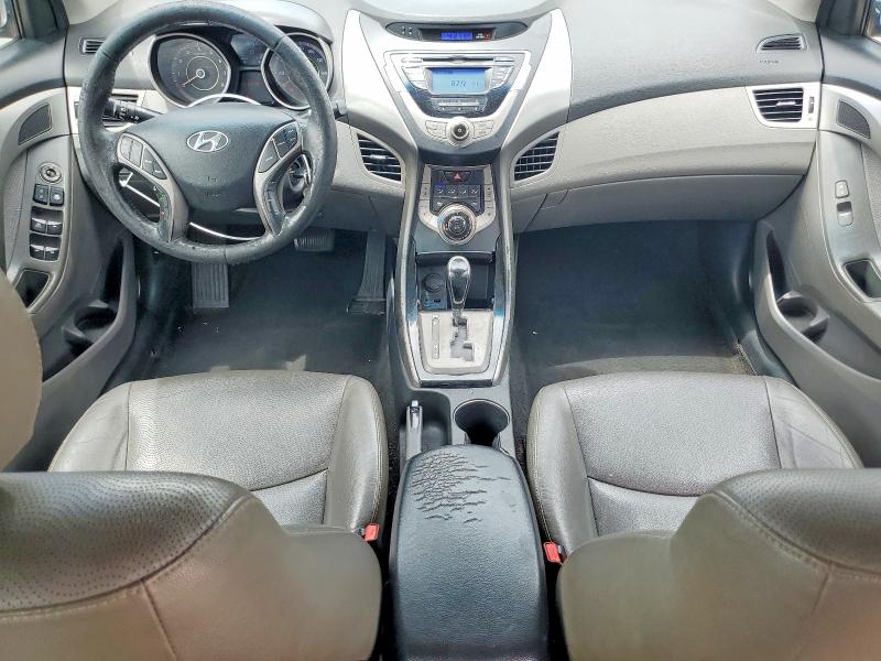 2013 Hyundai Elantra VIN KMHDH4AE5DU518899 COPART salvage auction — WATER/FLOOD, Tx - Salvage Title-Flood Damage, sold $525 on 2026-07-30 (photo 8)