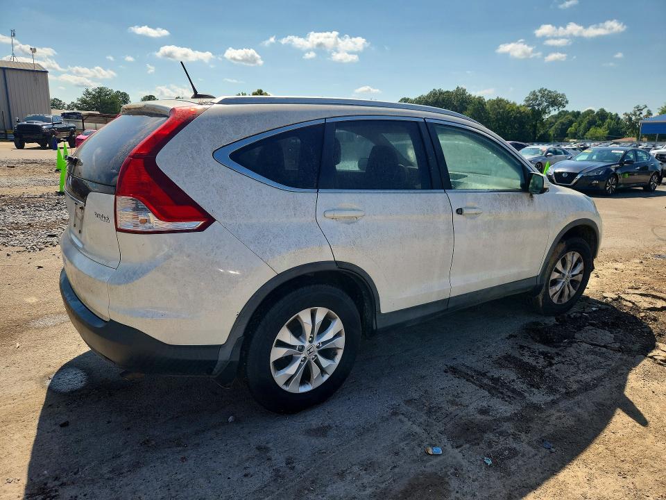 2012 Honda Cr-v VIN 5J6RM3H7XCL013981 COPART salvage auction — FRONT END, Ms - Certificate Of Title, sold $1,400 on 2026-07-31 (photo 3)