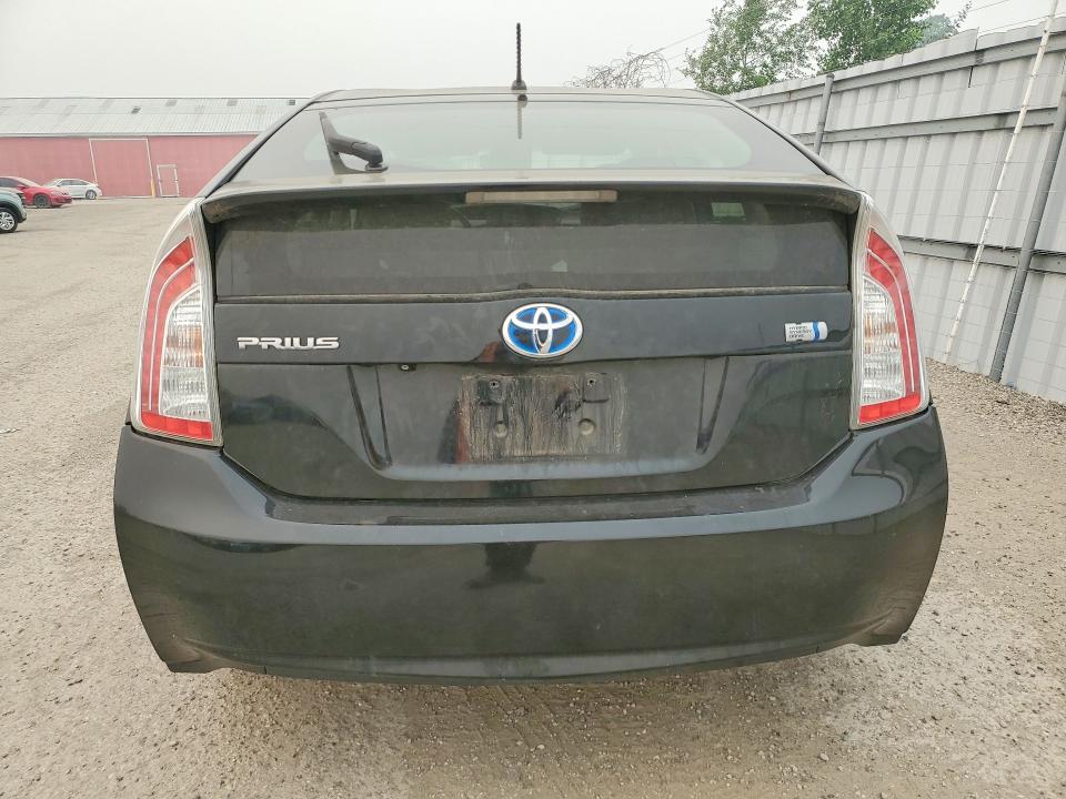2012 Toyota Prius VIN JTDKN3DU4C5424491 COPART salvage auction — MINOR DENT/SCRATCHES, On - Permit No Brand - Unfit, sold $150 on 2026-07-30 (photo 6)