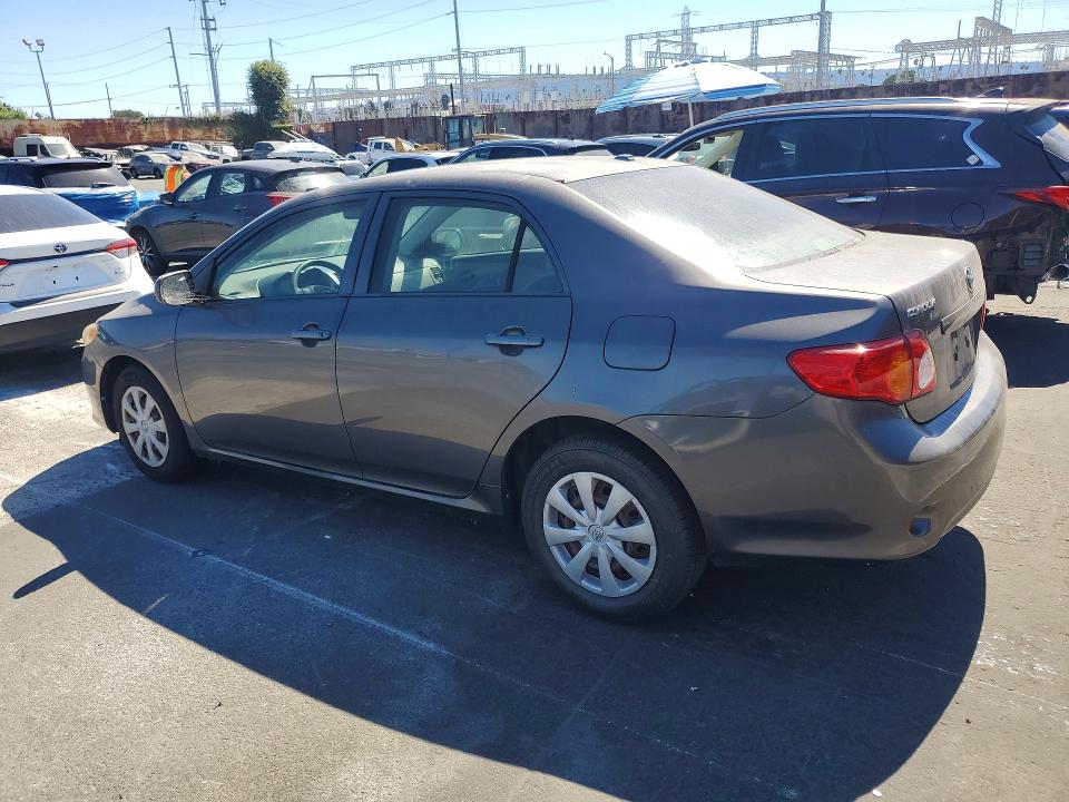 2009 Toyota Corolla VIN JTDBL40E599021289 COPART salvage auction — NORMAL WEAR, Fl - Dis/Dlr/Exp Only Clean Title, sold $2,050 on 2026-07-29 (photo 2)