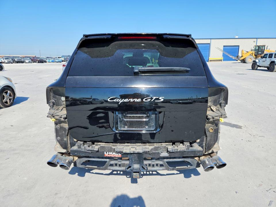 2009 Porsche Cayenne VIN WP1AD29P09LA62206 COPART salvage auction — REAR END, Tx - Salvage Vehicle Title, sold $4,500 on 2026-08-07 (photo 6)