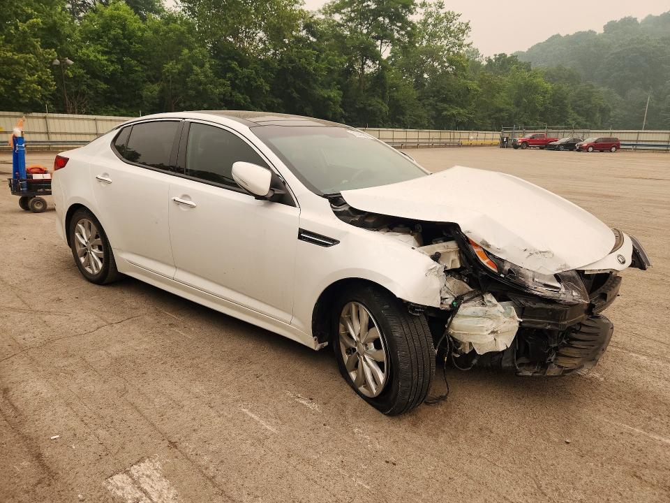 2015 Kia Optima VIN 5XXGN4A75FG417494 COPART salvage auction — FRONT END, PA - CERTIFICATE OF SALVAGE, sold $175 on 2026-07-30 (photo 4)