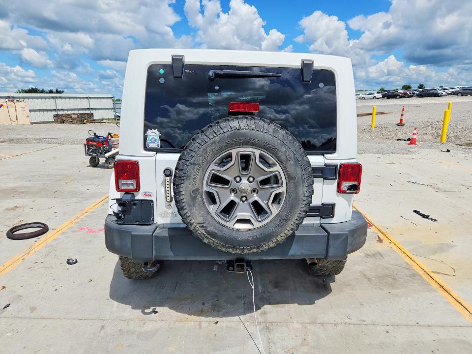 2016 Jeep Wrangler / VIN 1C4HJWFGXGL106133 COPART salvage auction — FRONT END, WV - CERTIFICATE OF TITLE (P), sold $7,000 on 2026-07-30 (photo 6)