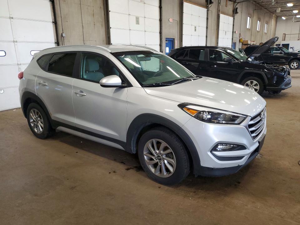 2018 Hyundai Tucson VIN KM8J3CA49JU666987 COPART salvage auction — MECHANICAL, Mn - Certificate Of Title, sold $2,100 on 2026-07-14 (photo 4)