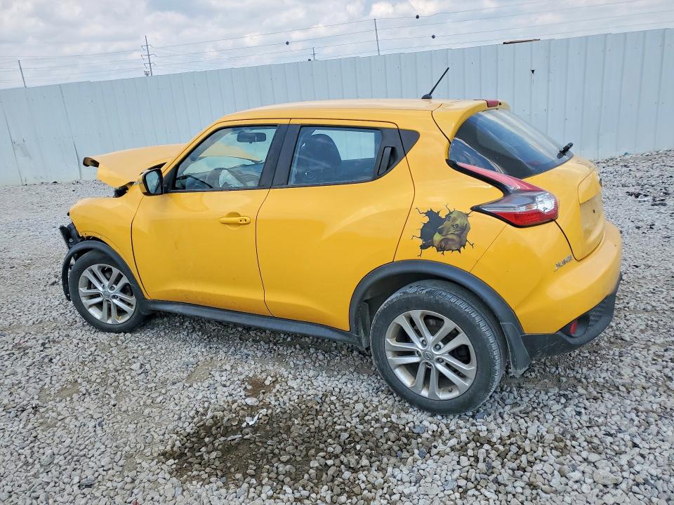 2016 Nissan Juke VIN JN8AF5MV8GT650827 COPART salvage auction — FRONT END, Oh - Cert Of Title-Salvage, sold $425 on 2026-07-24 (photo 2)