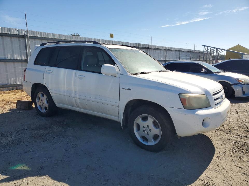 2005 Toyota Highlander VIN JTEDP21A250074345 COPART salvage auction — NORMAL WEAR, Ca - Dis/Dlr/Exp Only Clean Title, sold $600 on 2026-07-28 (photo 4)