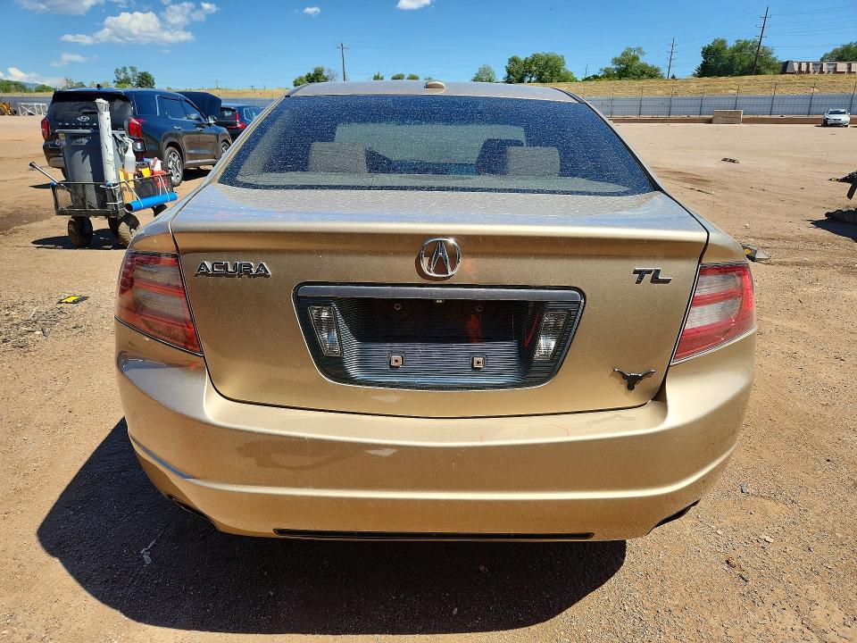 2007 Acura Tl VIN 19UUA66287A036650 COPART salvage auction — FRONT END, Co - Salvage Title, sold $325 on 2026-08-03 (photo 6)