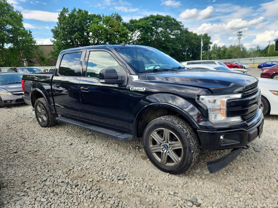 2020 Ford F-150 VIN 1FTEW1EP0LFB58808 COPART salvage auction — FRONT END, Ma - Certificate Of Title, sold $375 on 2026-07-23 (photo 4)