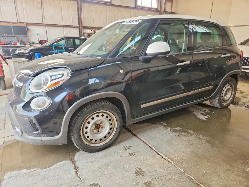 2014 Fiat 500 VIN ZFBCFADH5EZ025483 COPART salvage auction — REAR END, Ab - Bos - Salvage, sold $1,400 on 2026-08-06 (photo 1)